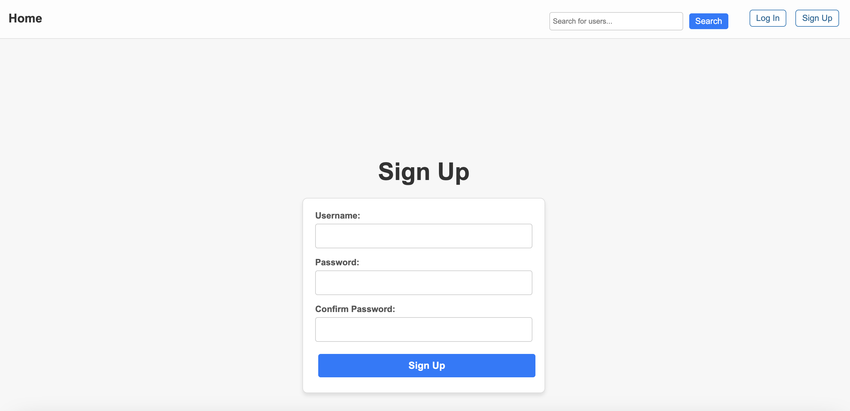 Social Media Post App